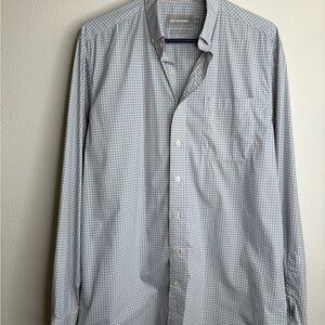 The Southern Shirt Company Men's Gray and White Checkered Shirt